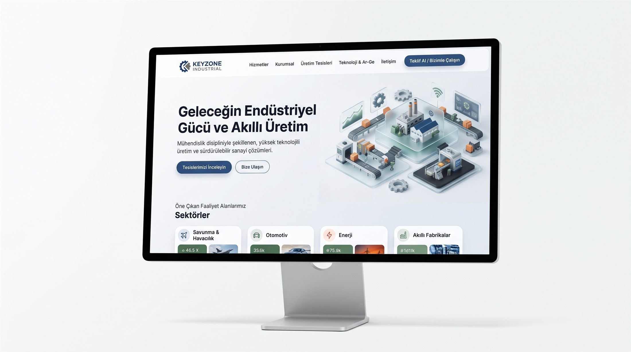 Kurumsal Web Sitesi Tasarımı Görseli